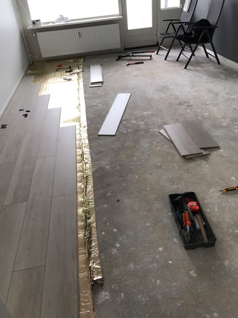 Laminaatvloer vakkundig gelegd in Vianen