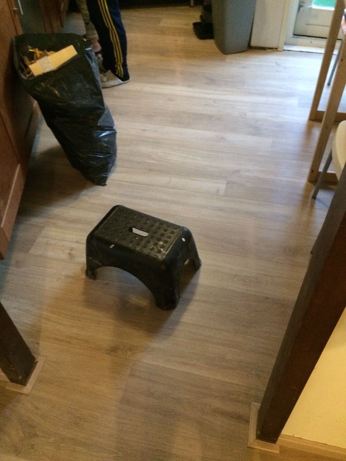 Resultaat van het project Eurohome Khaki Oak all-in laminaatvloer